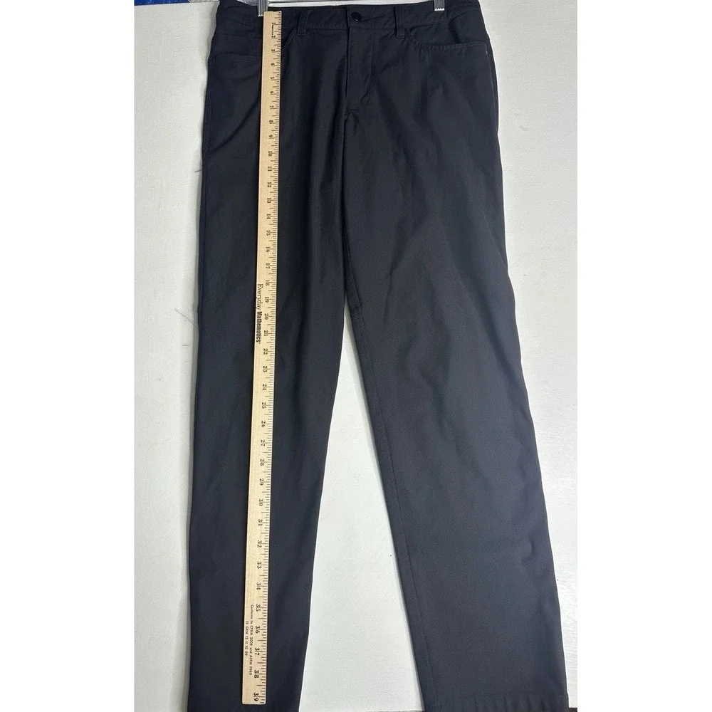 Lululemon MSRP $138  ABC Classic-Fit 5 Pocket Pant Warpstreme Black Size 32